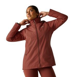 Regatta Womens/Ladies Daysha II Waterproof Jacket / Burnt Henna